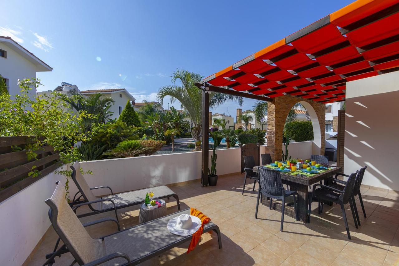 Ayia Thekla Villa Annamaria Ayia Napa Bagian luar foto